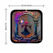 Colorful Portal Magic Decor For Independent Girl, Gift For Women's Day, Home, Garden, Balcony Decorations