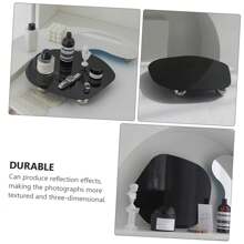 1 Stück minimalistisches asymmetrisch geformtes dekoratives Acrylspiegel-Tablett, stilvolle Inneneinrichtung im Skandinavischen Stil, Fotografie Requisite