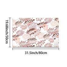 1pc Floral Pattern Coffee Maker Dish Drying Mat - Diatomaceous Earth Printed Drain Mat, Kitchen Counter Mat, Utensil Mat - Dish Drying Mat, Soft Diatomite Suitable For Kitchen Counter, Applicable For Coffee Makers, Espresso Machines, Etc.