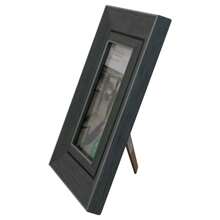 Northlight Contemporary Rectangular Picture Frame - A 4 X 6 Photo - Gray And Black - 1 - 查看 4