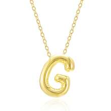 Fashionable Gold Copper A-Z 26 Letter Hanging Necklace, Charming Women's Jewelry