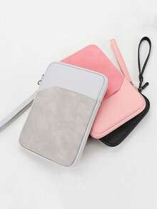 1pc Portable Tablet Carrying Case, Suitable For 8"/10.9"/12.9" IPad, Tablets, Water-Resistant, Scratch-Proof - Multicolor - View 5