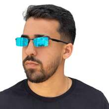 Vilao Mandrak Style Uv400 Lupinha Sunglasses - Baby Blue - View 2
