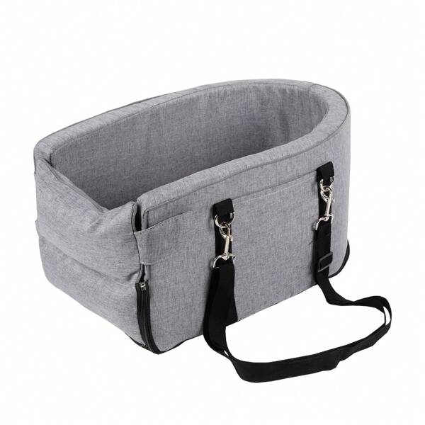Pet Car Carrier, Cat Dog Bed For Car, Central Console Pet Bag, Car Seat Cushion, Portable Pet Carrier