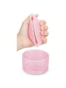 1pc Silicone Glitter Cup Sleeve Holder For 20-40 Oz Cups - Multicolor - View 9