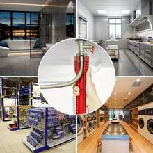 5-In-1 Faucet Wrench, Multifunctional Plumbing Tool For Water Heater, Bathroom Pipe Repair - Multicolor - View 4