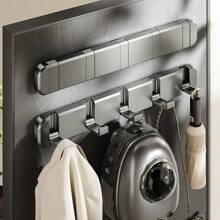 Gancho plegable invisible, montado en la pared, para puerta de entrada, baño, recibidor, dormitorio