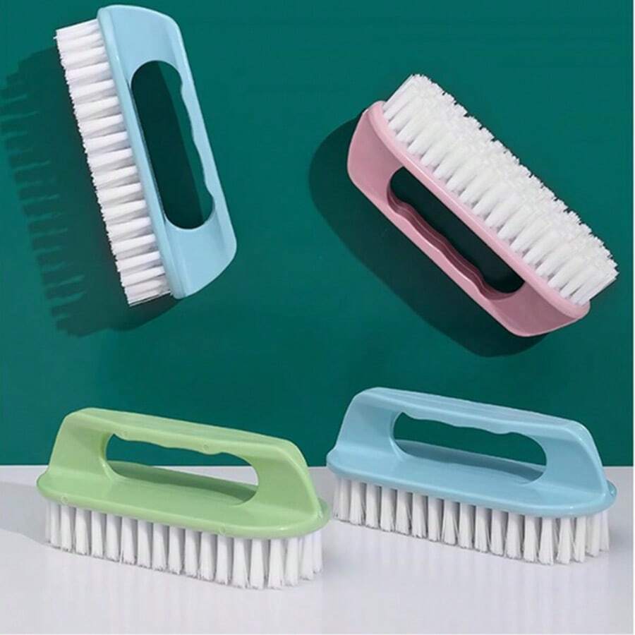 1pc Random Color Soft Bristle Shoe Brush Clothes Cleaning Multi-Use Brush