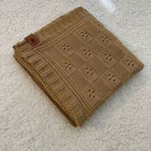 Knitted Baby Blanket Warm Maternity Blanket With Holes Newborn