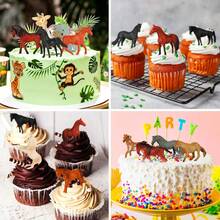 12pcs Mini World Famous Horse Figure Toys, Realistic Horses Decorative Toys Set, Hand Painted Horse Educational Animals Toy, Cake Toppers/Xmas/Graduation Parties/Birthday Gifts/Eid Al-Adha/Eid Mubarak - Multicolor - View 7
