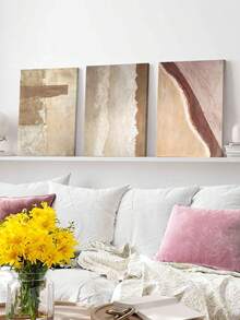 3 món đồ trang trí tường hiện đại, tác phẩm nghệ thuật trang trí trừu tượng, tranh nghệ thuật canvas thời trang, tranh phong cách, nghệ thuật treo tường, áp phích, thẩm mỹ phòng, trang trí nhà cửa, quà tặng lý tưởng, cho phòng khách, phòng ngủ, phòng tắm, khung tùy chọn - 3 Cái/Bộ - Xem 5