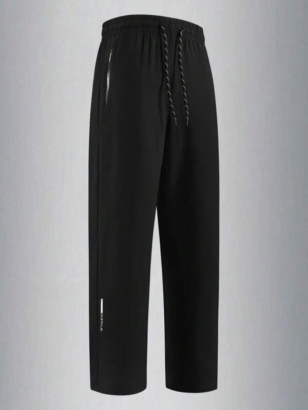 Men's Outdoor Sports Casual Long Pants, Fashion Versatile Pants For Cycling, Hiking, Boyfriend Style, Spring/Summer