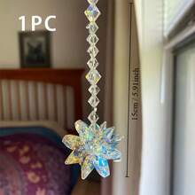 Rainbow Crystal Sun Catcher - Perfect Gift For Her, Ideal For Window & Office Decor, Glass Craft Supplies