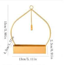 1pc Mosquito Coil Incense Burner, Tabletop Stand Holder For Indoor Home Use, Aromatherapy Stick Incense Plate Clip