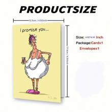 1Pc Sleazy Greetings Funny Birthday Card For Women - 'It Doesn't Get Any Better From Here' - 4.92 X 6.93 Inch Card For Sister, Wife, Or Momschool Supplies,Back To School