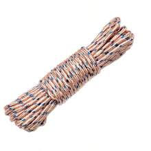 1/2 Pcs Thicker Clothesline, Outdoor Drying Ropes, Wear-Resistant Anti-Wind Type For Drying Clothes/Quilt, Random Color
