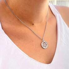 Couple Of Children Necklace Boy Girl Boys Girls Stainless Steel Rebouças Store 45 Cm Ref 0724-0704 - 2 cô con gái - Xem 6