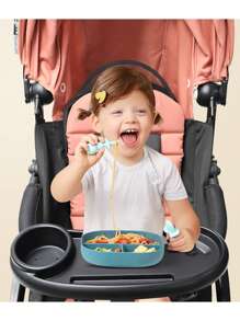 1 pièce Plateau de poussette pour bébé, plateau de repas amovible pour poussette, accessoires de poussette