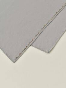 1pc Rhinestone Embellished Headband, Fashion Scarf Suitable For Daily Commute For Dress - Hot Diamond Solid Color - View 7