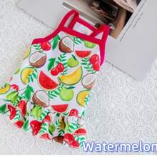 1 Stück leichtes, atmungsaktives, schnell trocknendes Haustier-Kleid, ärmellos im Prinzessinnenstil für Katzen und kleine Hunde 2-15 Pfund, geeignet für Frühling/Sommer