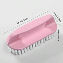 1pc Random Color Soft Bristle Shoe Brush Clothes Cleaning Multi-Use Brush