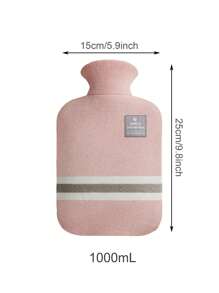 Hot Water Bottle With Cover, Hot Water Bag For Warming Bed,Menstrual Cramps,Hot And Cold Compress,Hand Feet Warmer, And Rubber, Ideal For Winter,Women Valentine Gift Birthday Boyfriend Girlfriend
