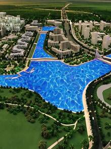 6 Stück Meeresthemen Sammelalbum Papierblock, DIY Welleneffekt Blätter 30 x 21 cm, perlmuttartiger Wassereffekt Folie, Ozeanwellen Sammelalbum Papier Scrapbooking Material, selbstklebende Wasserstruktur Modellboote