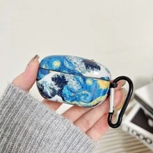 Flower WF-1000XM5 Exclusive Case – Handcrafted Oil Art Designs + Rugged Protection & Detachable Carabiner