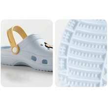 Miniso Sandalias de mujer de la serie Línea de Perro - Azul, cómodas y transpirables, elegantes y versátiles, con correa de talón ajustable, adecuadas para ocio en el hogar o paseos al aire libre (1 pieza) - Azul - Ver 6