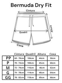 Kit 10 Bermuda Shorts Dry Fit Men's Mauricinho Shorts For Gym, Walking, Training, Football, Beach, Pool - Nhiều màu - Xem 4
