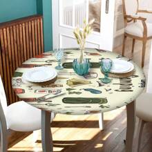 1/24 Stück Stretch Tischdecken in verschiedenen Stilen, in mehreren quadratischen und runden Größen erhältlich. Aus Milchseide gefertigt, eignen sie sich für die Frühlings- und Sommersaison. Diese Tischdecken dienen als dekorative Elemente für Küchen, Esszimmer und Innenhöfe und können Esstische in unterschiedlichen Größen verschönern. Sie sind perfekt für Familienfeiern und Outdoor-Picknicks.