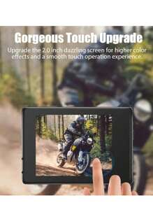 Fotocamera Portatile Aetion Impermeabile con Telecomando, Fotocamera Digitale HD per Registrazione Outdoor Ciclismo e Fotografia
