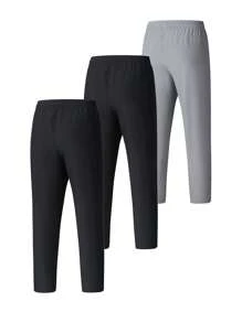 [Sommer] 3 Stücke leichte Herren Lässig Outdoor Sport Hosen Set