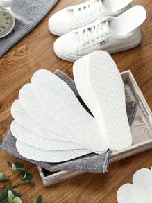10 Pairs Disposable Shoe Liners Breathable Thin Insoles Disposable Women Replaceable Sweat And Outdoor Barefoot Wood Pulp Shoe Liner For Women Men Hiking Running Boot Sneaker(27.5cm)It Can Be Trimmed To The Appropriate Size At Will,Suitable For All Kinds Of Shoes