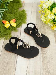 2025 New Children's Sandals, Bohemian Style, Bright Leather Sandals, Yellow, Pink Sandals, Fashion Design, Beach Sandals, Sandals, High School Sandals, College Sandals