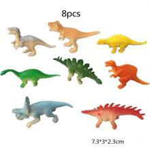 8pcs/12pcs Large Size Insect Toy Models, Scientific Cognitive Puzzle Toys, Realistic PVC Material Bugs, Spider Butterfly Dragonfly Ladybug Etc, Birthday Party Cake Topper Insect Figurines, Fool's Day Prank Toys