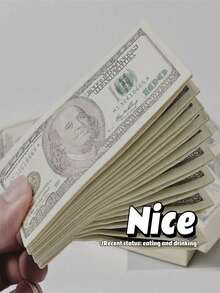 10 Stücke/Set Dollar bedruckte Servietten, verleihen Sie Spaß Ihrer Küche oder Party mit diesen Foto-Requisiten, Partydekorationen, Partyartikel, Feiertagsdekorationen, Feiertagsartikel, Küche, Bad, Haushalt