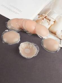 10 Reusable Seamless Silicone Nipple Covers - Invisible, Self-Adhesive, Anti-Convex Breast Patches For Women - Comfortable, Breathable, And Easy To Clean Bra Accessories(2/10pcs)