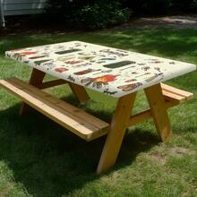 1/24 Stück Stretch Tischdecken in verschiedenen Stilen, in mehreren quadratischen und runden Größen erhältlich. Aus Milchseide gefertigt, eignen sie sich für die Frühlings- und Sommersaison. Diese Tischdecken dienen als dekorative Elemente für Küchen, Esszimmer und Innenhöfe und können Esstische in unterschiedlichen Größen verschönern. Sie sind perfekt für Familienfeiern und Outdoor-Picknicks.