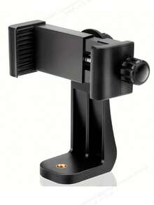 Premium Smartphone Tripod Mount/Stand - Vertical & Horizontal Adjustable Tripod Adapter With 1/4" Screw, Suitable For Phone, Android, Selfie Stick, Camera Tripod - Multicolor - View 1