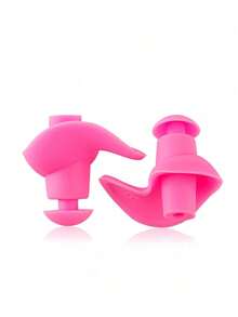 2pcs/Box Waterproof Earplugs, Swimming Earplugs, Waterproof Reusable Silicone Swimming Earplugs, Waterproof Silicone Soft Earplugs, Portable Durable Swimming Accessory, Spiral Silicone Earplugs, Comfortable Fit, Adult Swimming Equipment