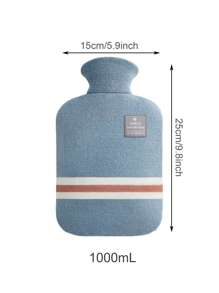Hot Water Bottle With Cover, Hot Water Bag For Warming Bed,Menstrual Cramps,Hot And Cold Compress,Hand Feet Warmer, And Rubber, Ideal For Winter,Women Valentine Gift Birthday Boyfriend Girlfriend