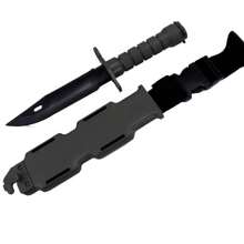 1pc M9 Toy - Military Training Knife - Film & TV Prop - Cosplay Prop - Live Action CS Cosplay Prop Toy - Birthday Gift - Christmas Gift - Halloween Gift - Perfect Gift - Souvenir - Toy