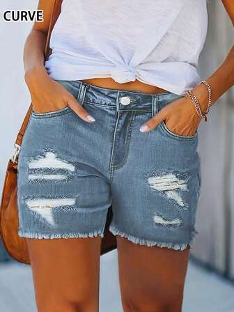 Shorts jeans plus size justos de alta qualidade para mulheres no verão, calças justas casuais e justas, sexy, para meninas, shorts supercobridores de quadril