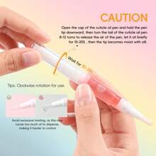 coscelia 1/5/8/16PCS 5ML Nail Cuticle Oil Nail Nutrient Oil Nutrient Pen Set, Dead Skin Remover Repair Tool, Nail Strengthener Enhances Nail Health & Gloss Nail Supplies For Manicure Art Salon Daily Usage