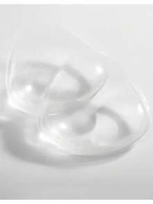 2pcs Invisible Bikini Push Up Self-Adhesive Thickened Bra Inserts, Waterproof Triangle Silicone Bra Petals - Multicolor - View 4