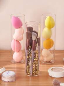 1pc/4pcs Glass Cylinder Vases, Hurricane Candle Holders For Pillar Or Floating Candles, Tall Clear Vase For Centerpieces, Round Vases For Wedding Anniversary Events Home Table Decor Home Decor Room Decor Flower Vase Glass Vase