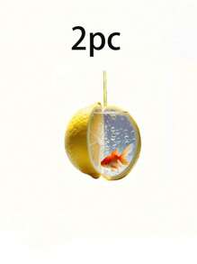 1-2pcs Acrylic Goldfish Car Pendant - Colorful 2D Design, Suitable For Vehicle Interior Decoration, Home Decor, Holiday Ornaments