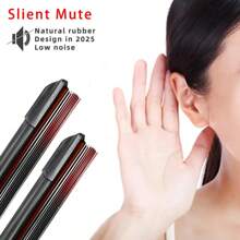 Tira de goma de 11 capas, accesorio de escobilla limpiaparabrisas de automóvil de 14", 15", 16", 17", 18", 19", 20", 21", 22", 24", 26", 28" de alta calidad en color negro