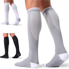 FITRELL 3 Pairs Compression Socks For Women And Men 20-30mmHg-Circulation Support Socks Halloween Christmas New Year
